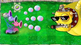 Hypno Threepeater vs Dr.Zomboss Zombies in Plants vs Zombies Hack