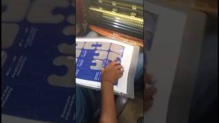 Plotter Machine Cutting 300G Art Card | Clean & Accurate Results #PlotterCutting #gajgraphics