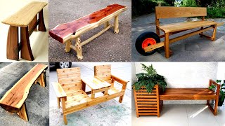 Indoor \& Outdoor Wooden Bench Ideas 2023