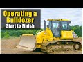 How to Operate a Bulldozer (2019): Pre-Op to Shutdown | Heavy Equipment Operator