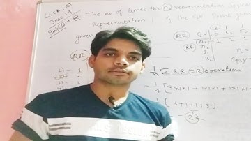 CSIR NET CHEMISTRY June 2019 group theory from part c solutions