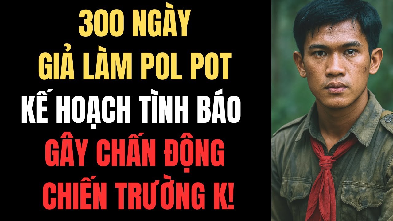 300 Ngày Giả Làm Pol Pot – Kế Hoạch Tình Báo Gây Chấn Động Chiến Trường K!