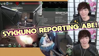 While Sykkuno was reporting Abe for EXPERIMENT, he read the enemy team LIKE A BOOK!