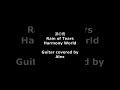 涙の雨 Rain of Tears Harmony World - Guitar covered by Alex #Shorts #jpop #Ballad