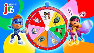 Mystery Wheel Of Sports Mighty Little Bheem, Action Pack, & More Netflix Jr