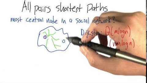 22 All Pairs Shortest Paths
