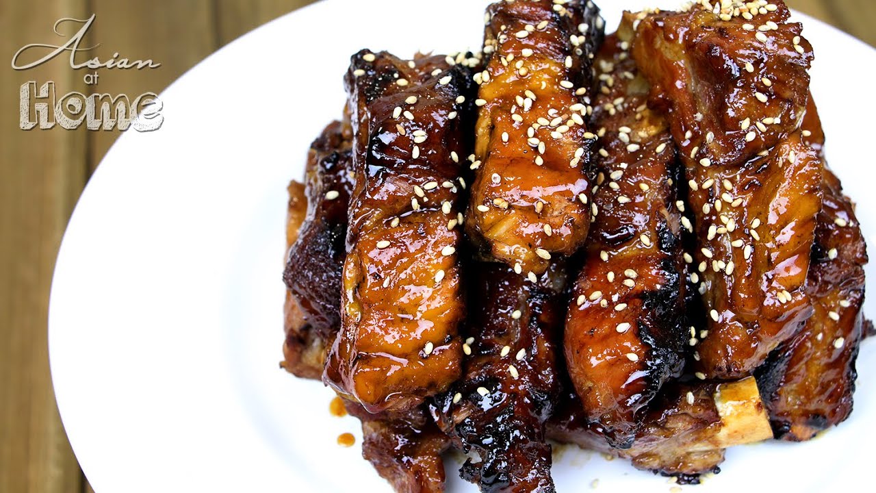 1 Minute Recipe | Chinese Style Sticky Ribs | Seonkyoung Longest