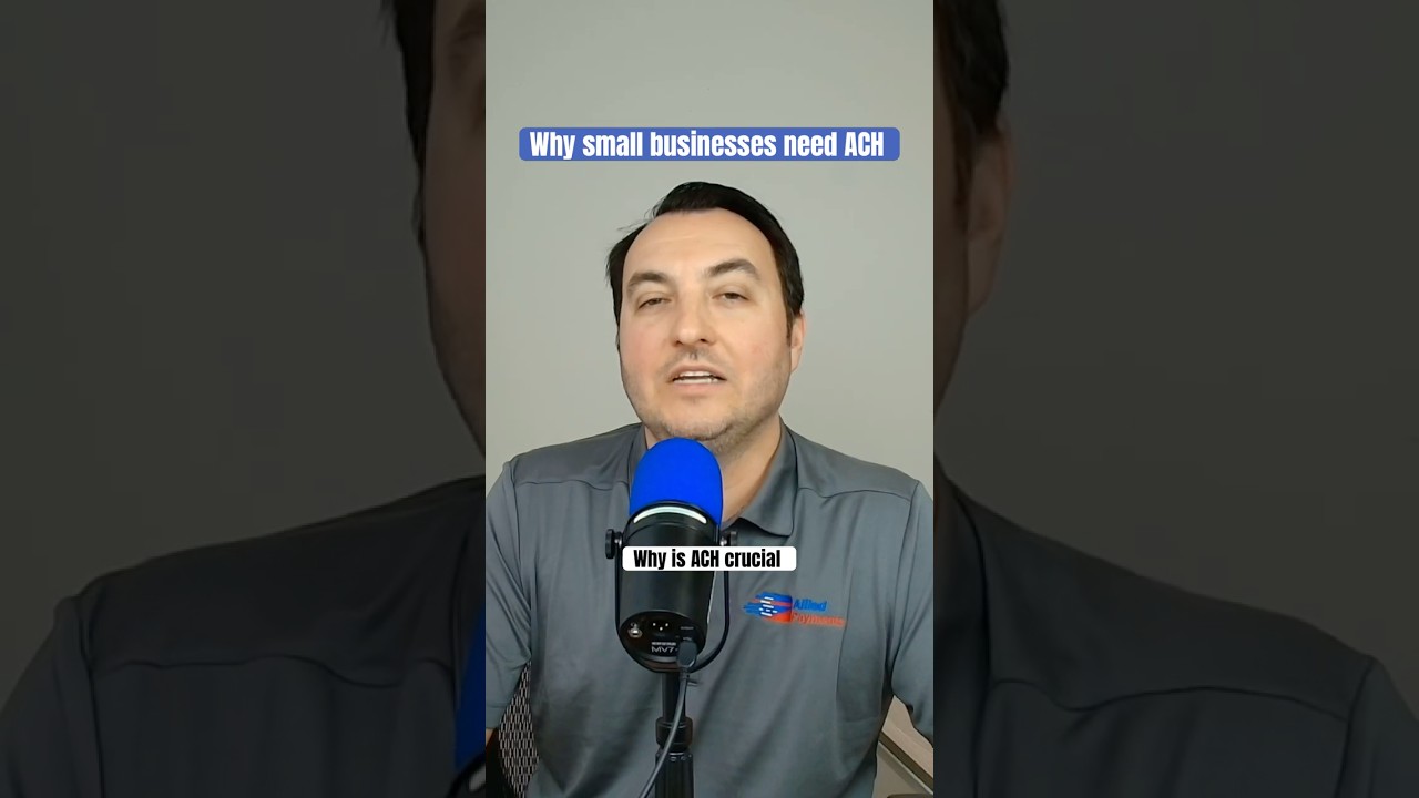 Why ACH processing is crucial for your small business ✨ 