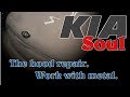 Kia Soul. The hood repair. Ремонт капота.