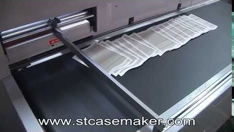 ST036B R.Z.Long Case Making Machine Making the S-shape Case