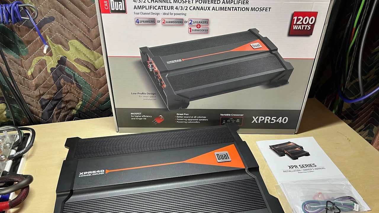 Dual XPR540 Overview and Amp Dyno - YouTube