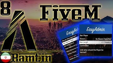 ساخت سرور فایوم به فارسی و آسان | ساخت منو ادمین و اضافه کردن ادمین