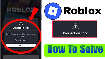 Roblox Connection Error 2025 | Sorry there was a problem reaching our server | Roblox server Down 👇