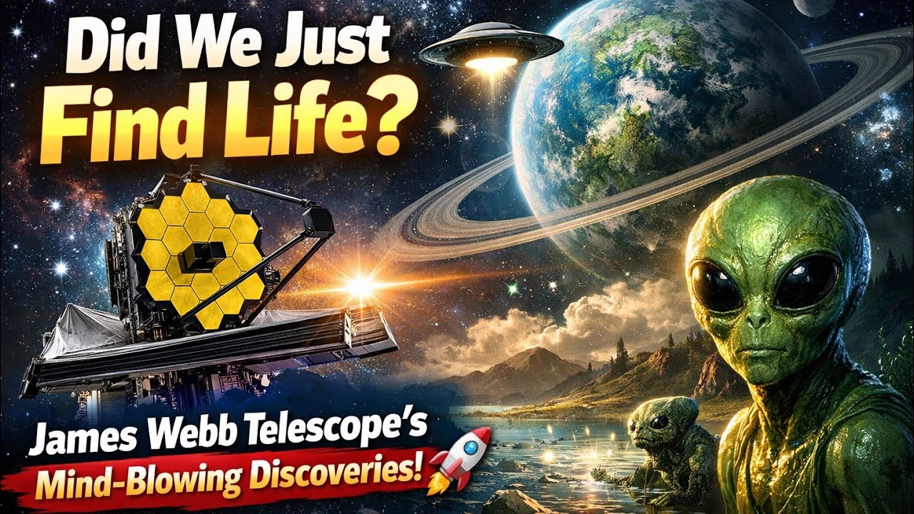 Did We Just Find Life? James Webb Telescope's MindBlowing Discoveries