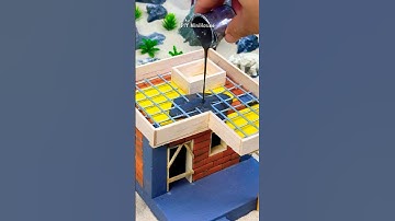 This Tiny Villa with a Pool Looks So Real! - Part 3 🏡💦 #miniature #diy #vfuho