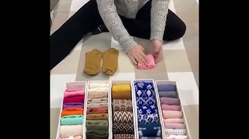 How to fold clothes 💞🙂👍 very helpful video