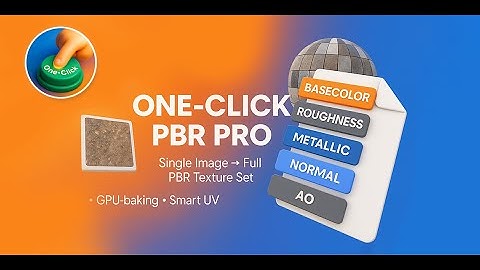 One-Click PBR Pro | Blender Addon