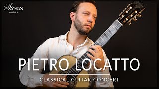 PIETRO LOCATTO - Online Guitar Concert | Chopin, Llobet, Turina, Scarlatti | Siccas Guitars