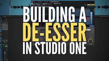 Build a De-Esser in #StudioOne