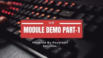 Complete HR Operations Explained | ERP HR Module Overview( PART-1)