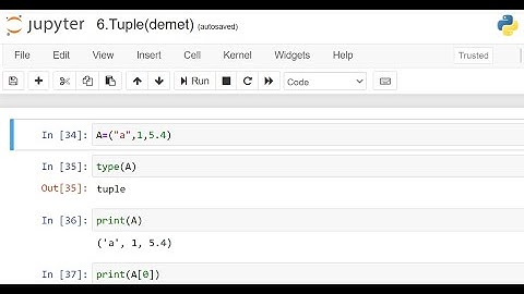 Python Dersleri 8-  Tuple (Demet)