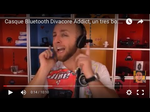 Casque Bluetooth Divacore Addict, un tres bon casque presque parfait, par GLG