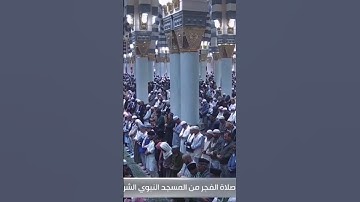 تلاوة عراقية حزينة من سورة #الإنسان فجر #الجمعة اليوم من #المسجد_النبوي للشيخ #عبدالله_القرافي ♥️