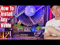 How to Install Any Nvme Ssd - Wd Blue Sn550 Nvme Configuration - Easy!