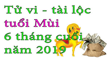 Tử vi - tài lộc tuổi mùi 6 tháng cuối năm