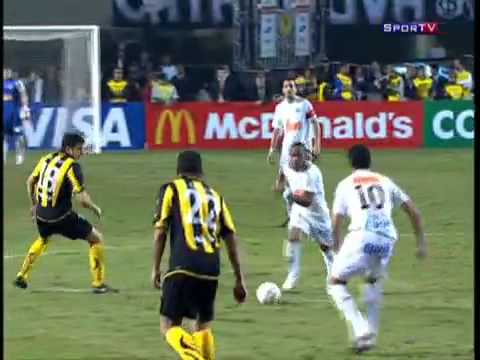 Gol de Neymar, do Santos, contra o Peñarol pela final da Libertadores 2011 - Oscar Ulisses