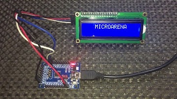 Nuvoton N76E003 I2C (Software I2C) LCD Example