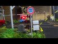 鉄道模型　踏切　東泉町２号風踏切　(O-gauge railroad crossing yard)