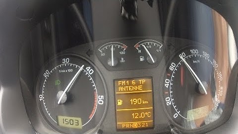 2000 Skoda Octavia 1.9 TDI (115 HP) - 0-100 km/h acceleration & sound (1080p)