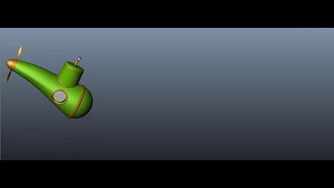 The Submarine – Animation Short, Overshoot and Anticipation (Maya)