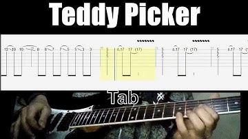 Arctic Monkeys Teddy Picker Guitar Lesson Tab