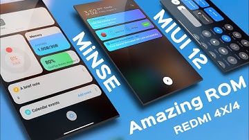 [Android 10] REDMI 4 MIUI 12 MiNSE 2.3 ROM Review and install, Amazing Customisation, Pro Features