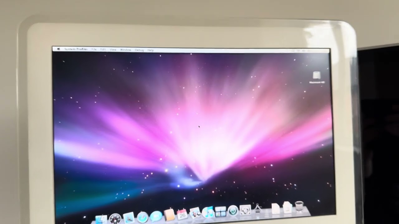 IMac G4 1.25GHZ running Mac OSX Leopard