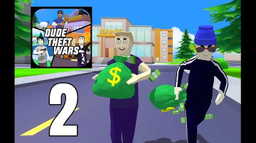 Dude Theft Wars - Gameplay Walkthrough Part 2 - Tutorial: Single Player (iOS, Android)