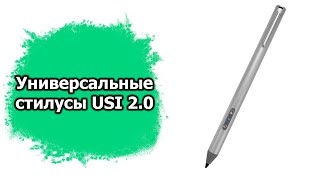 :    ChromeBook     USI 2.0