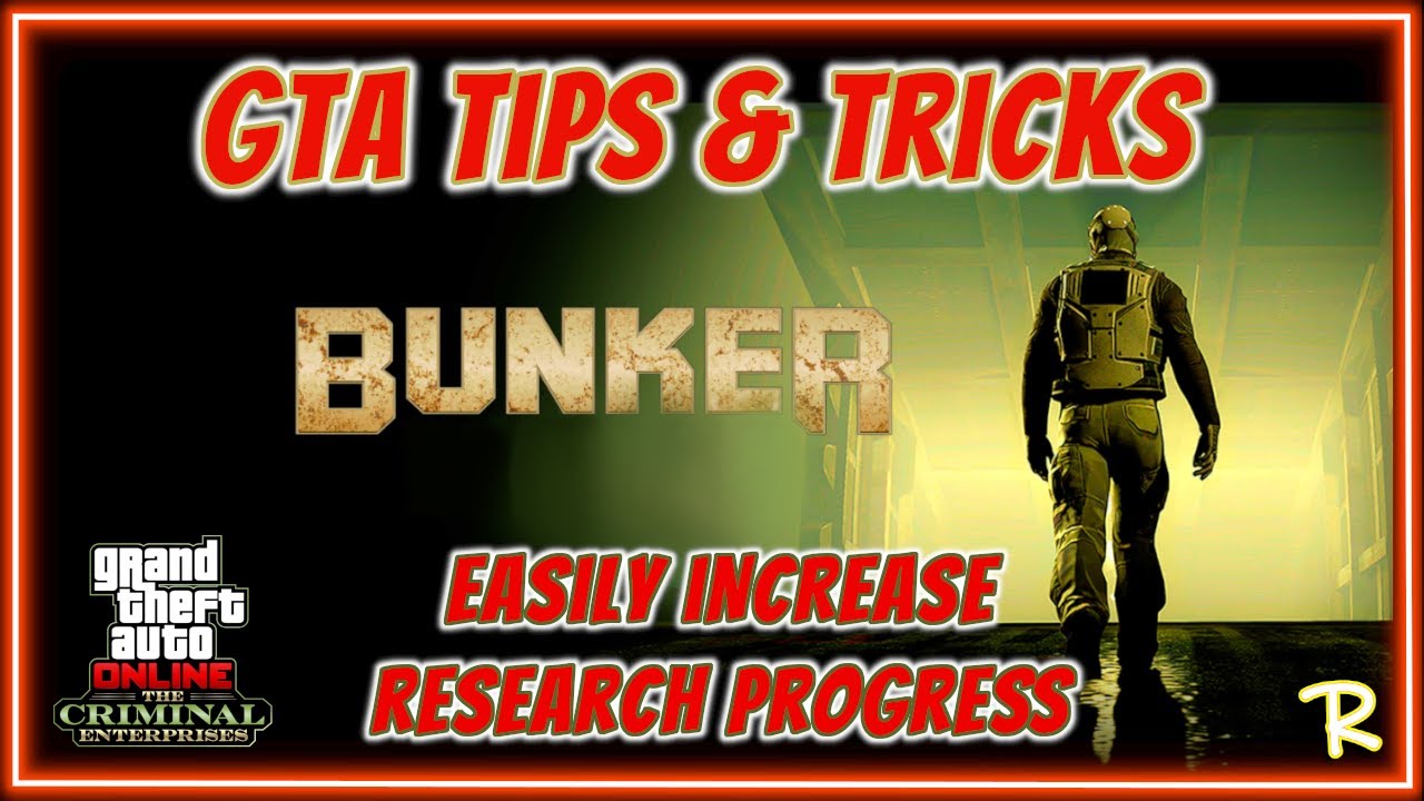 GTA Online Tips Easily Complete Bunker Research YouTube 
