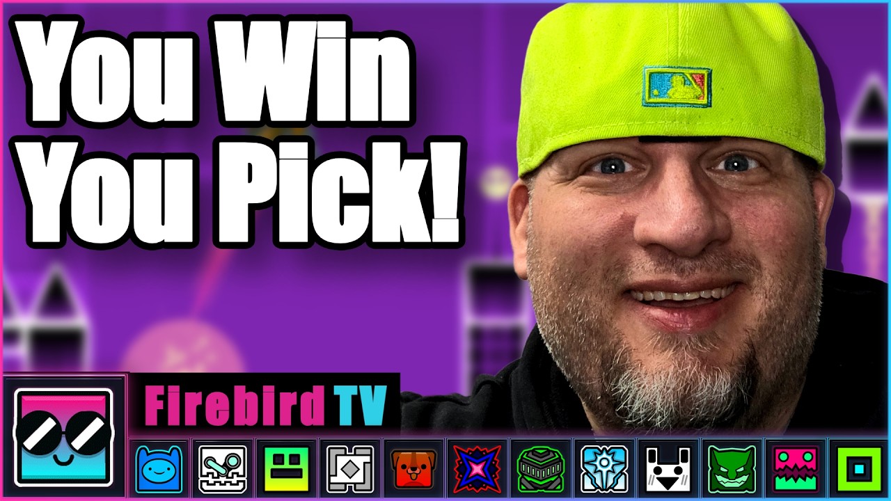 YOU WIN, YOU PICK! Viewers Control My Geometry Dash Stream