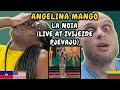 REACTION TO Angelina Mango - La Noia (Live at ZVIJEZDE PJEVAJU) | FIRST TIME WATCHING