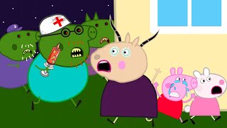 Zombie Apocalypse, Zombie Appears To Visit Peppa Pig Family‍♀ | Peppa Pig Funny Animation