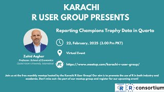 Parameterised and Automated Reporting of Champions Trophy Data Using Quarto