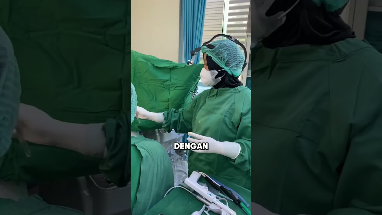 Suasana operasi ambeien/ wasir pakai teknologi MODERN dari Korea nih!