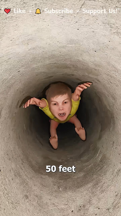 A Toddler Fell Into a Well 😢 #shorts #3danimation