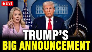 White House LIVE: Trump's Press Secy Karoline Leavitt Holds Key Briefing On Iran War, Mid-Terms