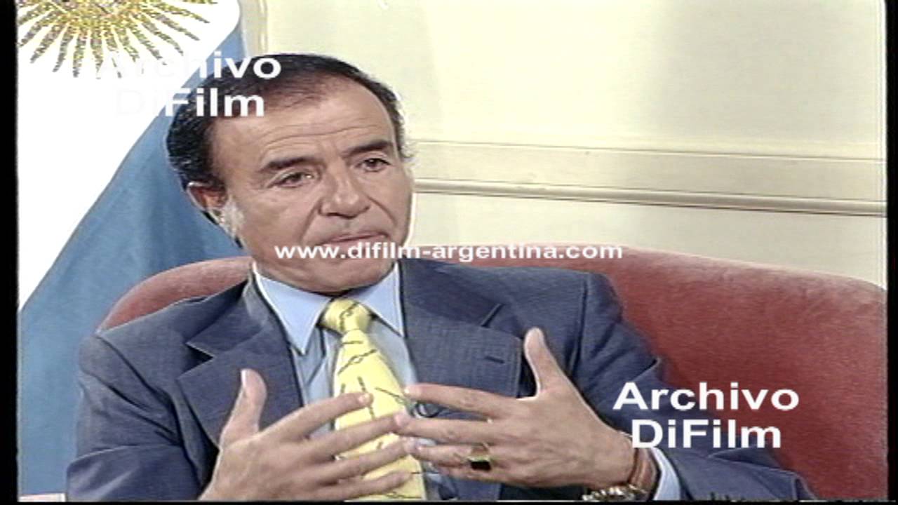 DiFilm - Entrevista a Carlos Menem - Parte 3 de 4 (1994)