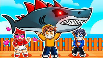We CAUGHT The NEW MEGALODON In Roblox Fisch!
