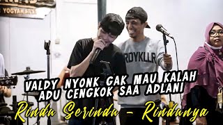 RINDU SERINDU RINDUNYA - SPOON (COVER) VALDY NYONK FT. ADLANI RAMBE